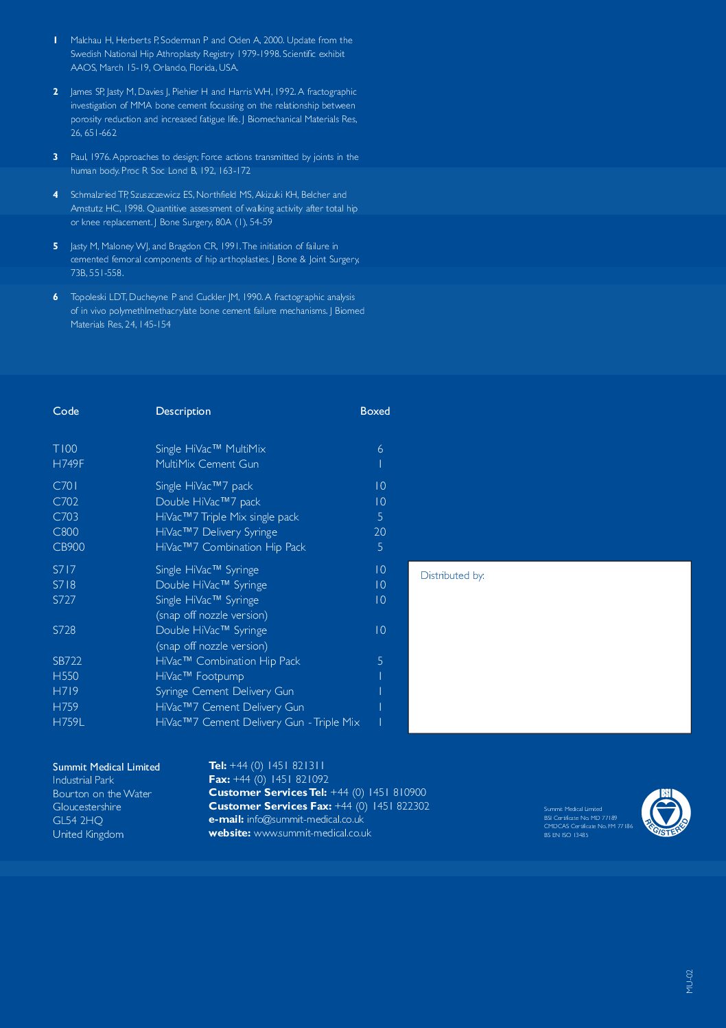 Hivac Multimix pdf Eakin Healthcare