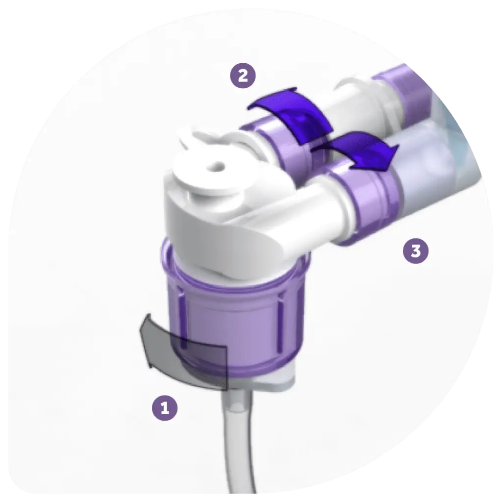 Swivel Y Piece circuit for use in Armstrong Medical repiratory devices. Swivel Y Piece circuit for use in Armstrong Medical repiratory devices.