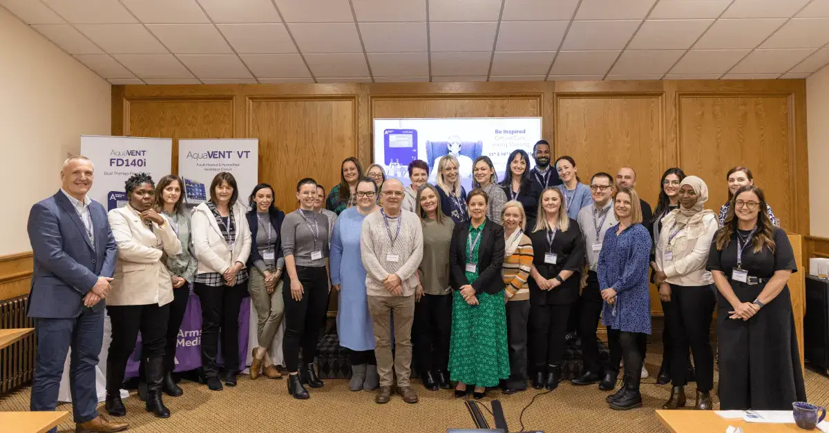 Group of nurses posing together