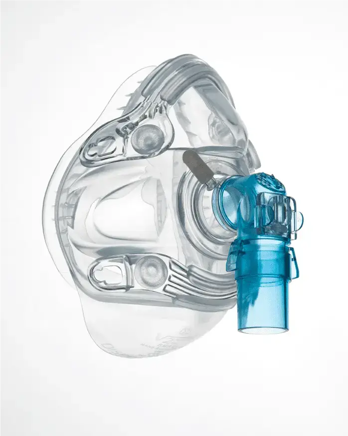 A CO2 vented face mask and anti asphyxia valve A CO2 vented face mask and anti asphyxia valve