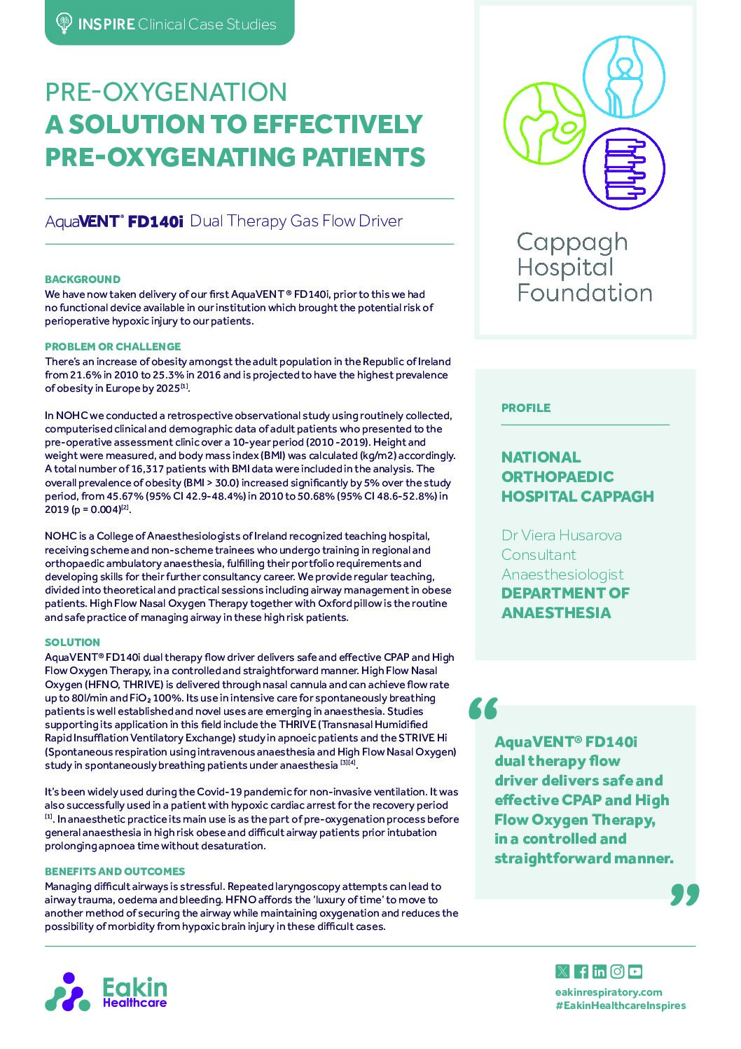Dr Viera Husarova case study online pdf Eakin Healthcare
