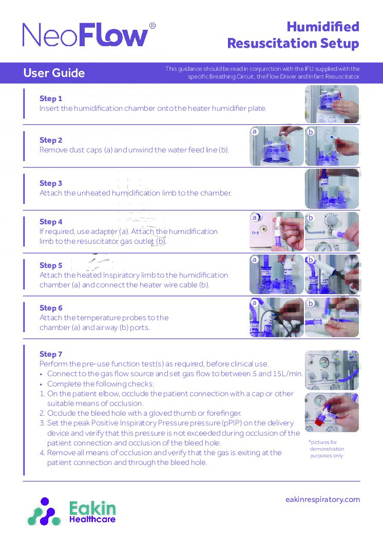 Humidified Resuscitation User Guide V2 pdf Eakin Healthcare
