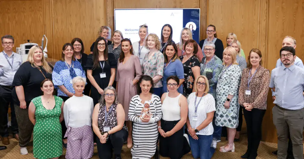 Neonatal nurse training at Armstrong Medical