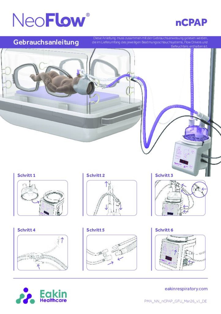 nCPAP User Guide V1 German pdf Eakin Healthcare