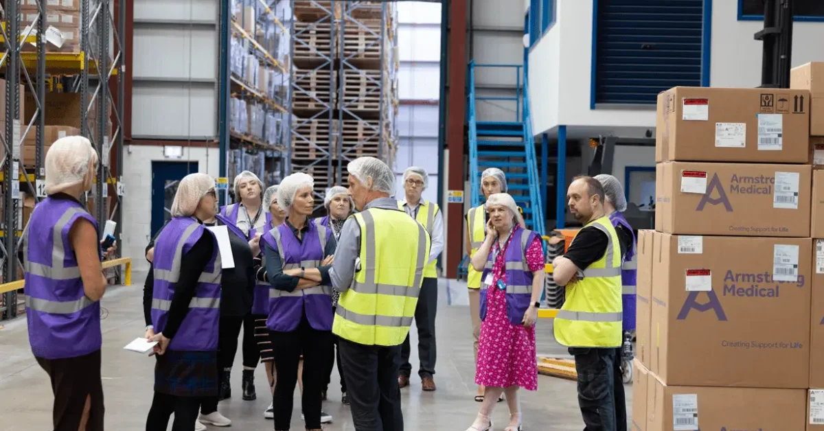 Visit to Armstrong Medical